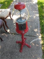 Vintage bubble gum machine.