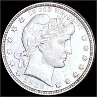 1916-D Barber Silver Quarter CLOSELY UNCIRCULATED