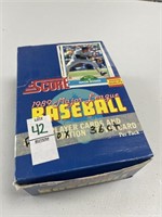 1989 SCORE BASEBALL BOX FULL