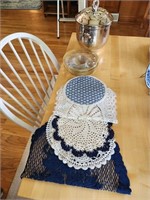 Doilies, Saucers & Ice Bucket/Wine Chiller