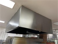 S/S Overhead Fume Extraction Canopy