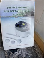 Portable Sauna Steamer NIB