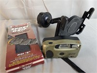 Vivitar Camera, Sport Grip Cover and Phone Mount