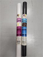 Dry erase peel and stick roll,  chalkboard roll