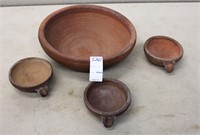 Water Bowl & Drinking Cups 13" Wide