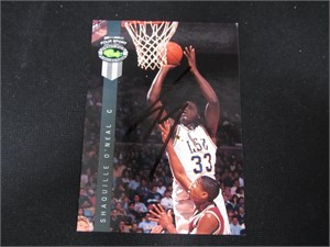 1992 CLASSIC SHAQUILLE O'NEAL AUTOGRAPH RC