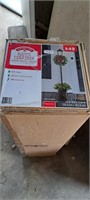 6 ft pre-lit Christmas lamp post