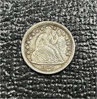 1856 US Seted Liberty Dime