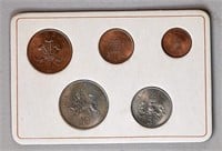 Britain's First Decimal Coin Set 1968-71