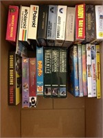 Various DVDs and VCR tapes