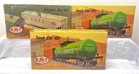 Three Kusan Model Trains Kits in original boxes Wa