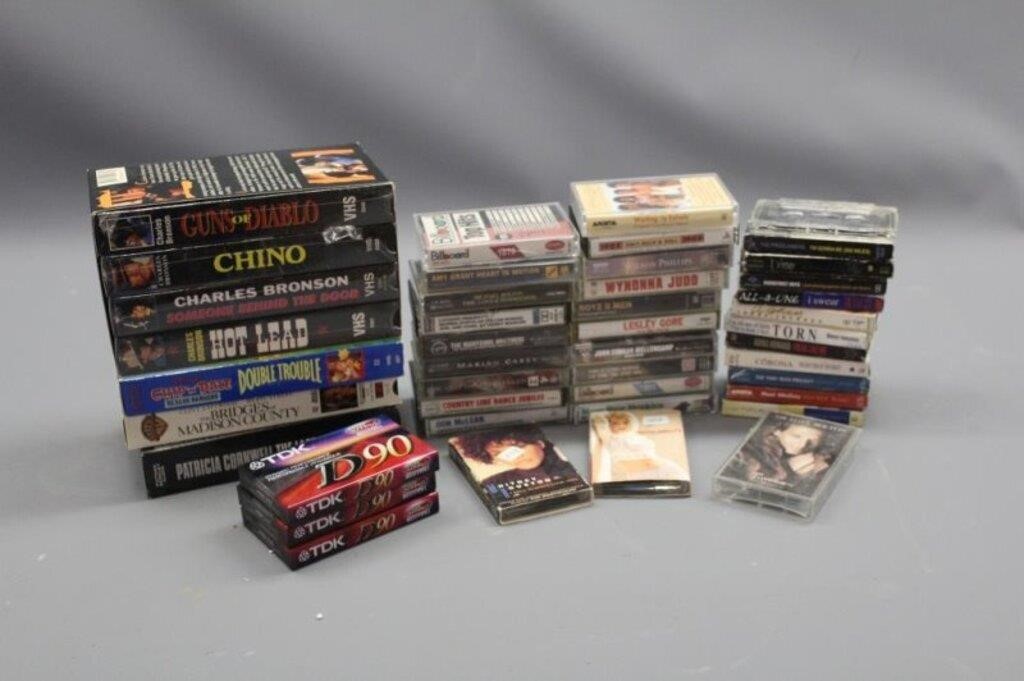 Box Of Cassette Tapes