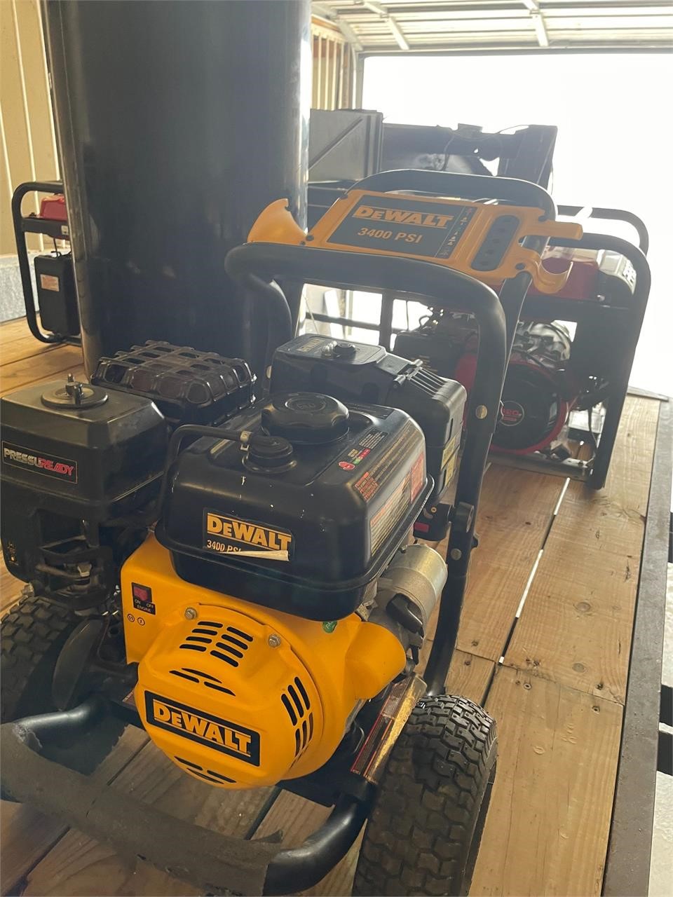 Complete Dewalt pressure washer