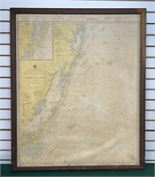 Map Of Fenwick Island to Chincoteague Inlet
