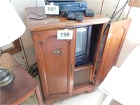 Vintage 2 door television cabinet, think of the