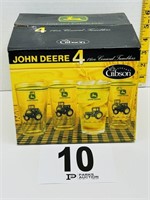 4 16 oz. John Deere Tumblers