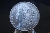 1881 CC Morgan Silver Dollar - BU+