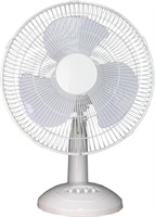 Tooltech 12 Inch Oscillating Desk Fan