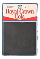 Royal Crown Cola Tin Menu Board