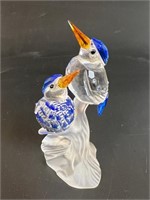 SWAROVSKI MALACHITE KINGFISHER