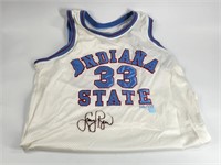 INDIANA STATE LARRY BIRD SIGNED JERSEY
