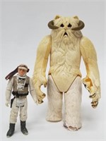 Vintage Star Wars Hoth Wampa & Luke Skywalker