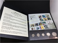 A CENTURY OF U.S. COINS AND STAMPS