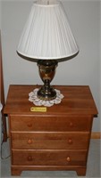 Nightstands and lamps