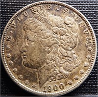1900 Morgan Silver Dollar - Coin