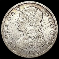 1833 Capped Bust Quarter NICELY CIRCULATED