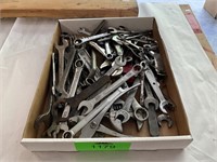 Assortment of box & Open End Wrenches