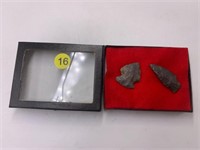 (2) Arrowheads found in Knox Co. IN.