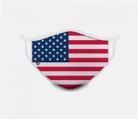 20 USA Flag Polyester Face Mask