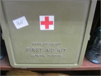 General Purpose First Aid Kit-Hard Plastic-empty