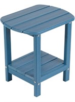 New Lavoin blue outdoor patio side table