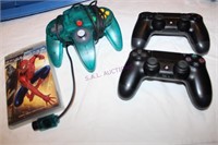 2 Play Station Controllers &