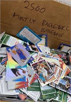 2500 mixed sports cards