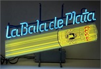 (QQ) Coors Light La Balade Plata Neon Sign, 1