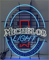 (CC) Michelob Light Neon Sign (Large) With