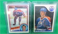 Wayne Gretzky 1985-86 #120 + 1984-85 # 243 O-P-C