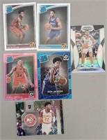 (5) Basketball Cards