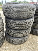 Set of 4 Bridgestone Alenza tires 225/65R17