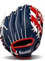 Franklin Right Throw 11" Red/blue Baseball Glove