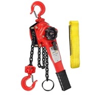 3300LBS Capacity Lever Hoist Come Along 10FT 1-