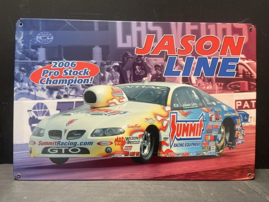 Jason Line 2006 Pro Stock Champion 17.5” x 12.5”