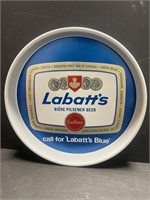 Labatt’s Blue 13” diameter Beer Serving Tray.