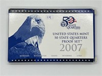 2007 US Mint 50 State QTR Proof Set