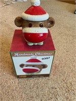 Cracker Barrel’s Sock Monkey candy jar