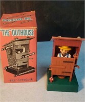 The outhouse conversation piece