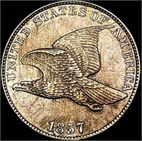 1857 Flying Eagle Cent CLOSELY UNCIRCULATED